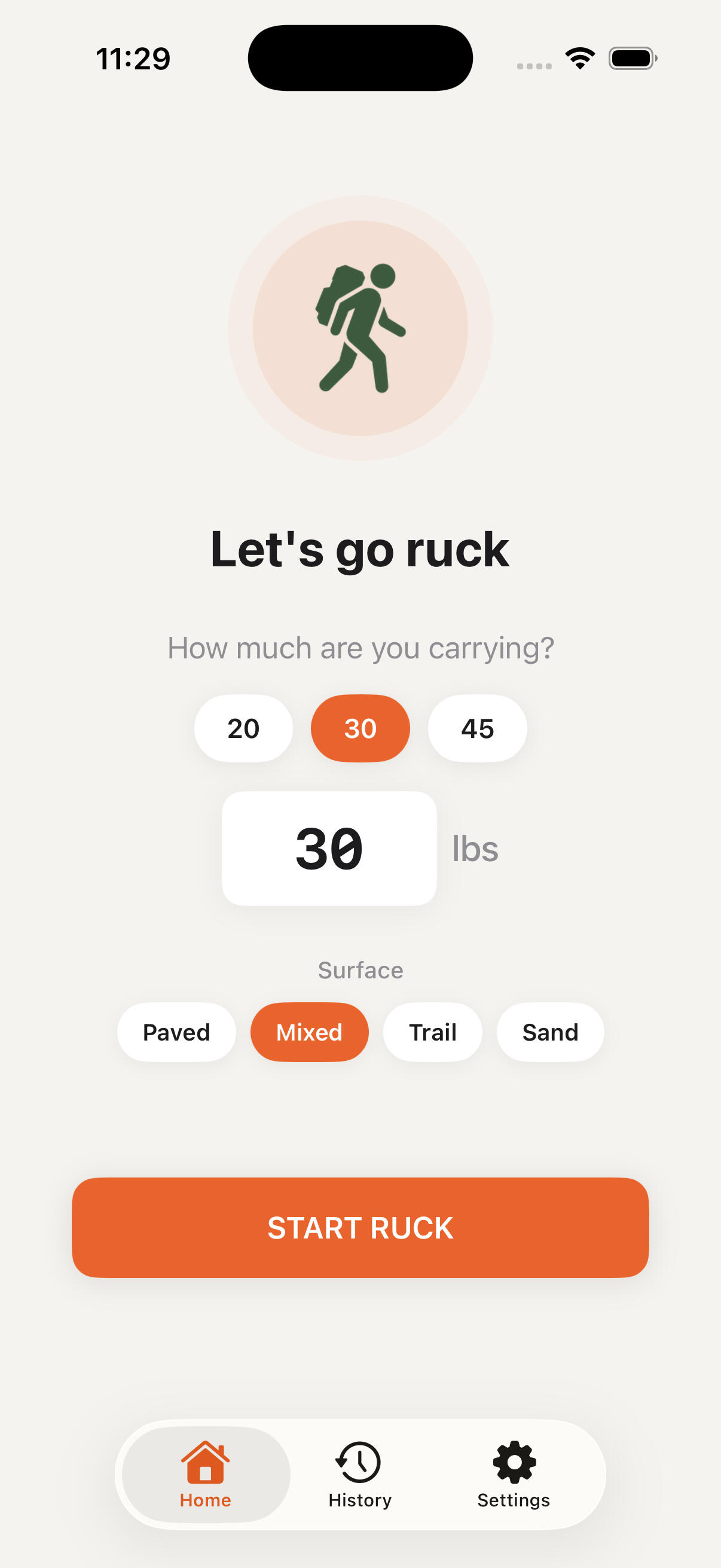 Start Screen